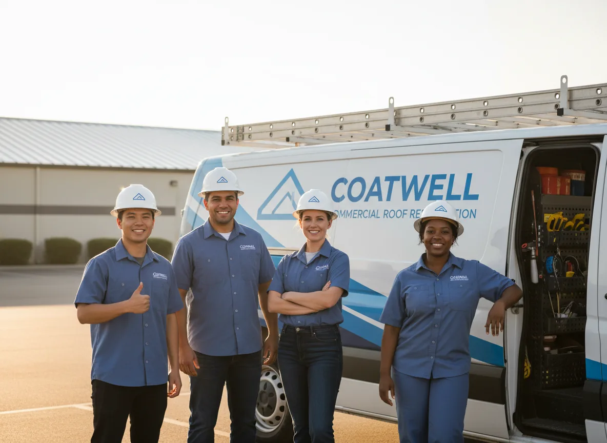 Commercial roof coating company in Fulton, TX